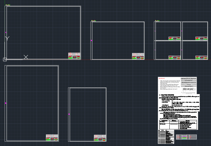 Mẫu khung tên bản vẽ đồ án cơ khí